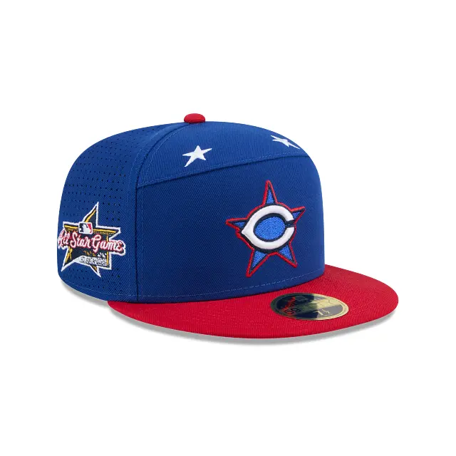 Cincinnati Reds 2025 Mlb All-Star Practice Collection 59Fifty Split-Panel Hat 1