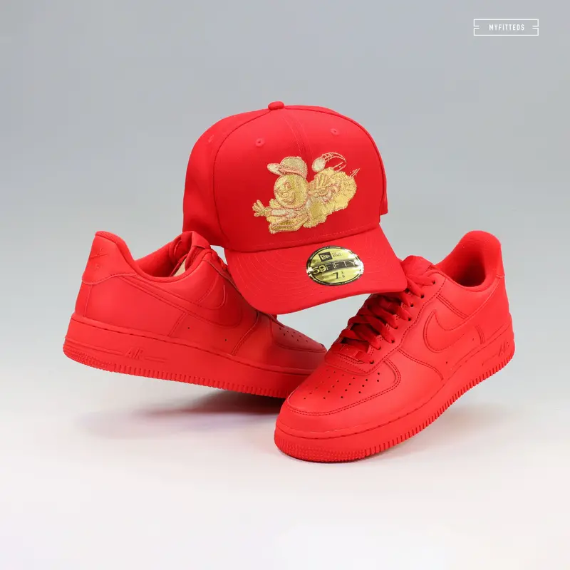 Cincinnati Reds 'The Running Man' Golden Mario–Themed Fitted Cap – New Era 1