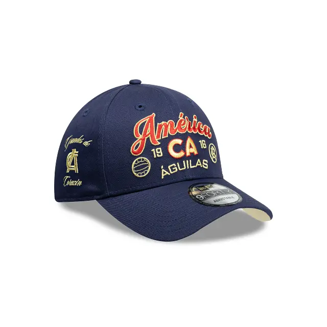 Club América Lmx Pasión Adjustable Strapback Cap 1