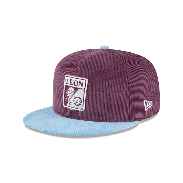 Club León Purple Corduroy 59Fifty Fitted Cap 1