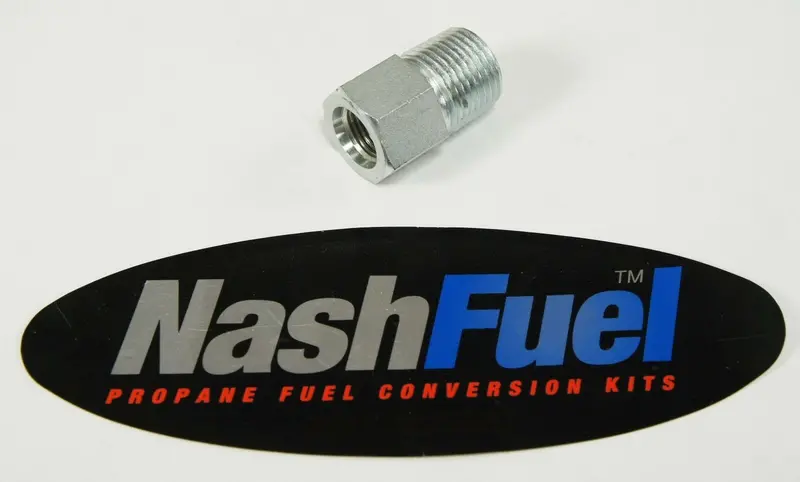 Cng Adapter Fitting – 3/8" Female O-Ring Sae-6 (9/16-18) To 1/2" Male Pipe Thread 1