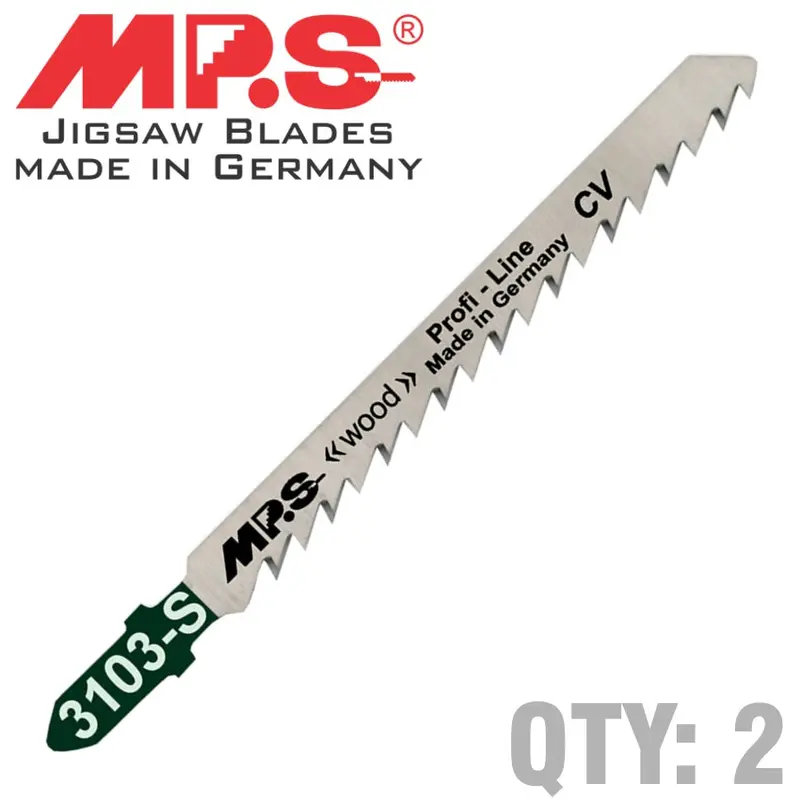 Coarse-Tpi T-Shank Blade For Heavy Wood – 4 Tpi, 100Mm Length 1