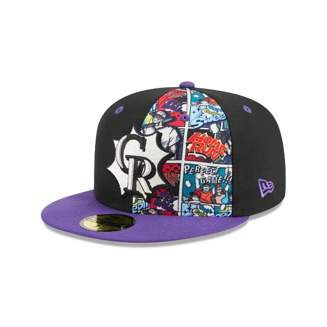Colorado Rockies Mlb Diamond Hero 59Fifty Fitted Cap 1
