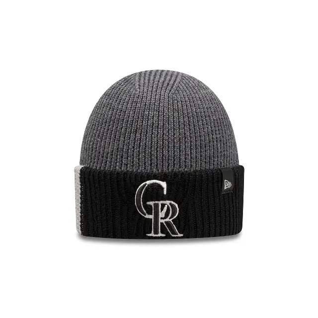 Colorado Rockies Mlb Premium Merino Wool Knit Hat 1