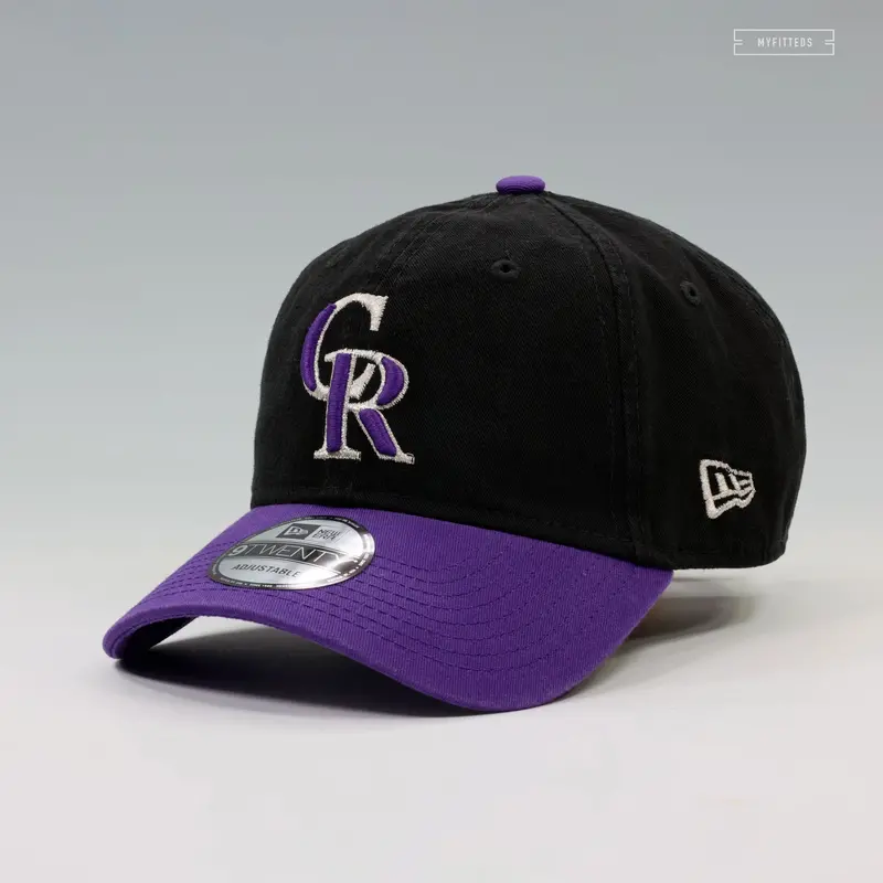 Colorado Rockies Two-Tone Dad Hat – New Era 9Twenty Adjustable Cap 1