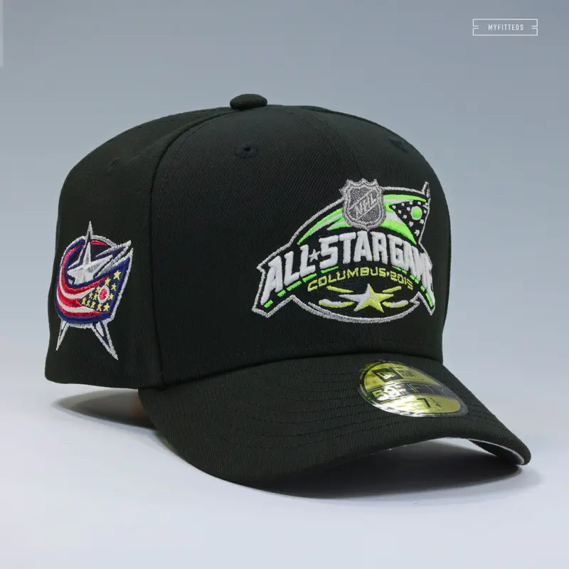 Columbus Blue Jackets 2015 Nhl All-Star Game Columbus Jersey Cap – New Era Fitted 1