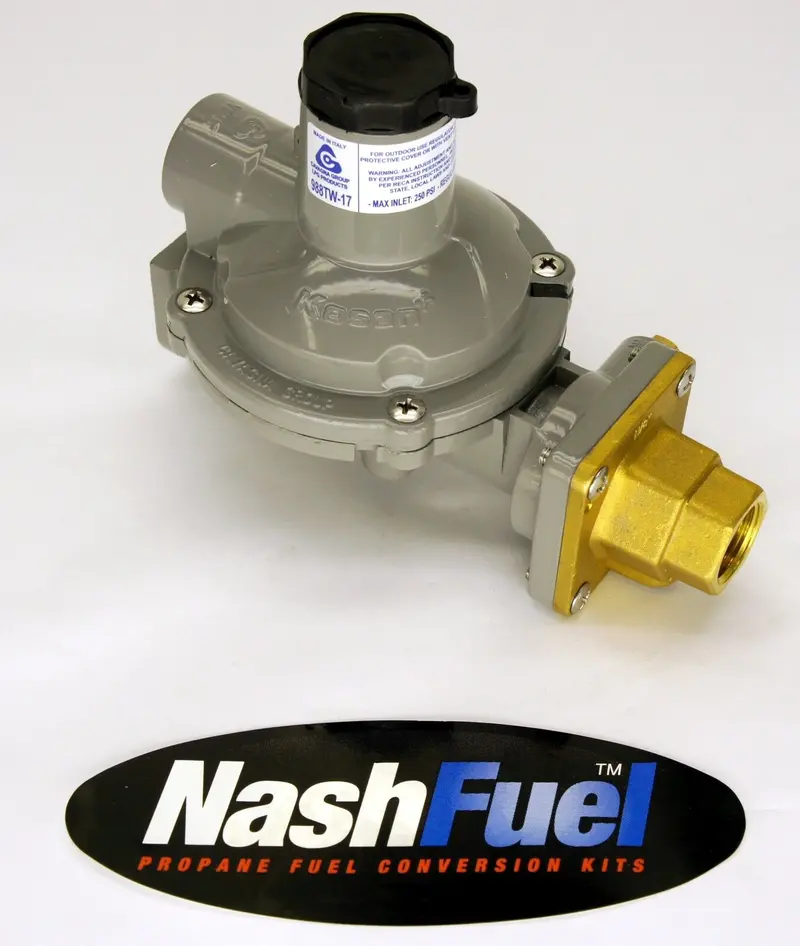 Compact Twin-Stage Propane Regulator (988Tw-28) – 250 Psi Input To 9–13" Wc Output, Pol To 3/4" Fpt 1