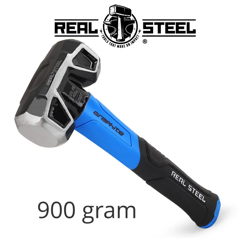Cross-Pein Sledge Hammer – 900G (2Lb), Graphite Handle For Striking Tasks 1