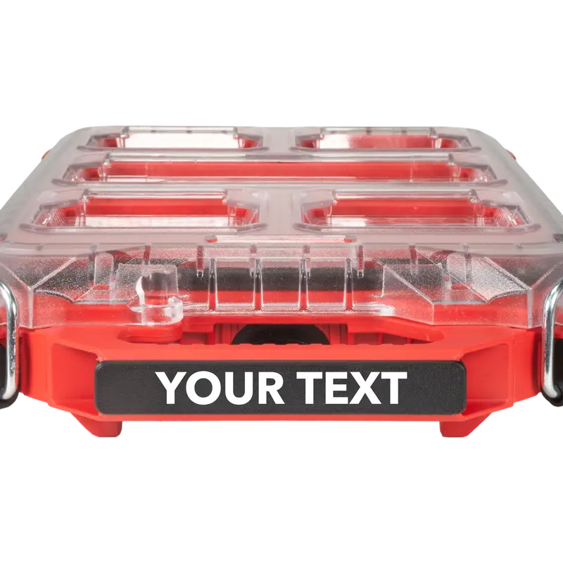 Custom Label Kit For Milwaukee Packout® Low-Profile Compact Units 1