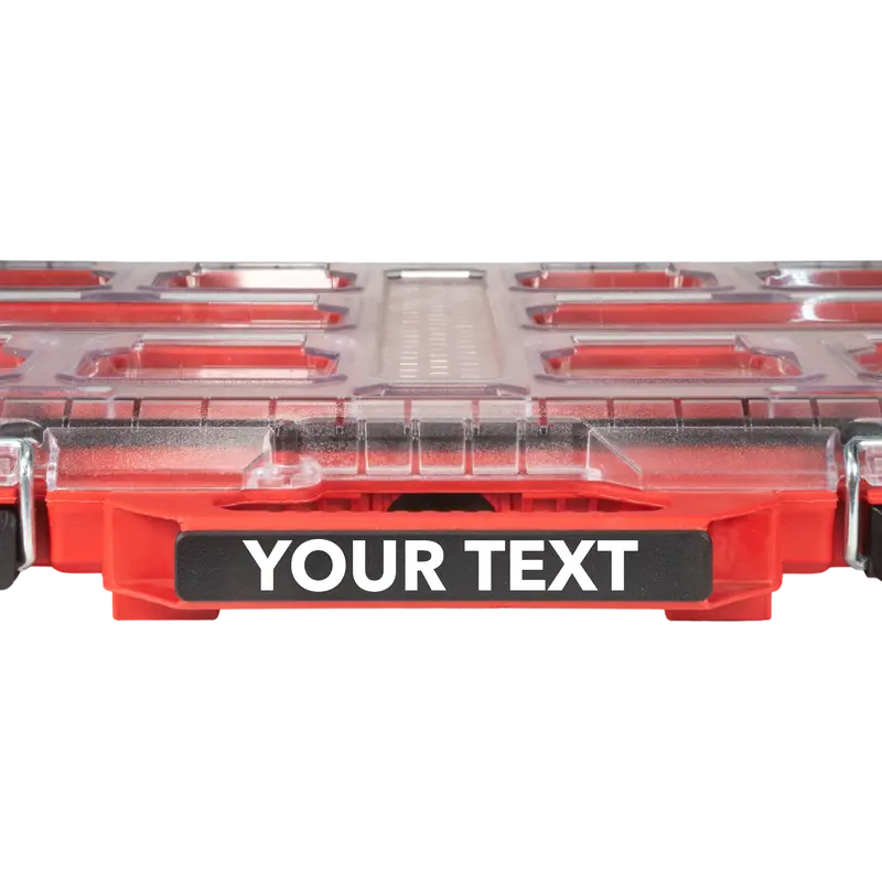 Custom Label Kit For Milwaukee Packout® Low-Profile Organizers 1