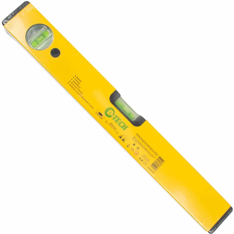 D-Tech 400 Mm Aluminum Box Level – Dual Vial, 0.5 Mm/M Accuracy 1