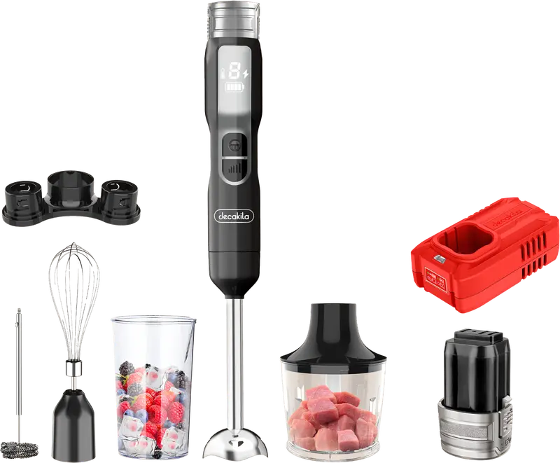 Decakila 16V 5-In-1 Cordless Stick Blender Kit 1