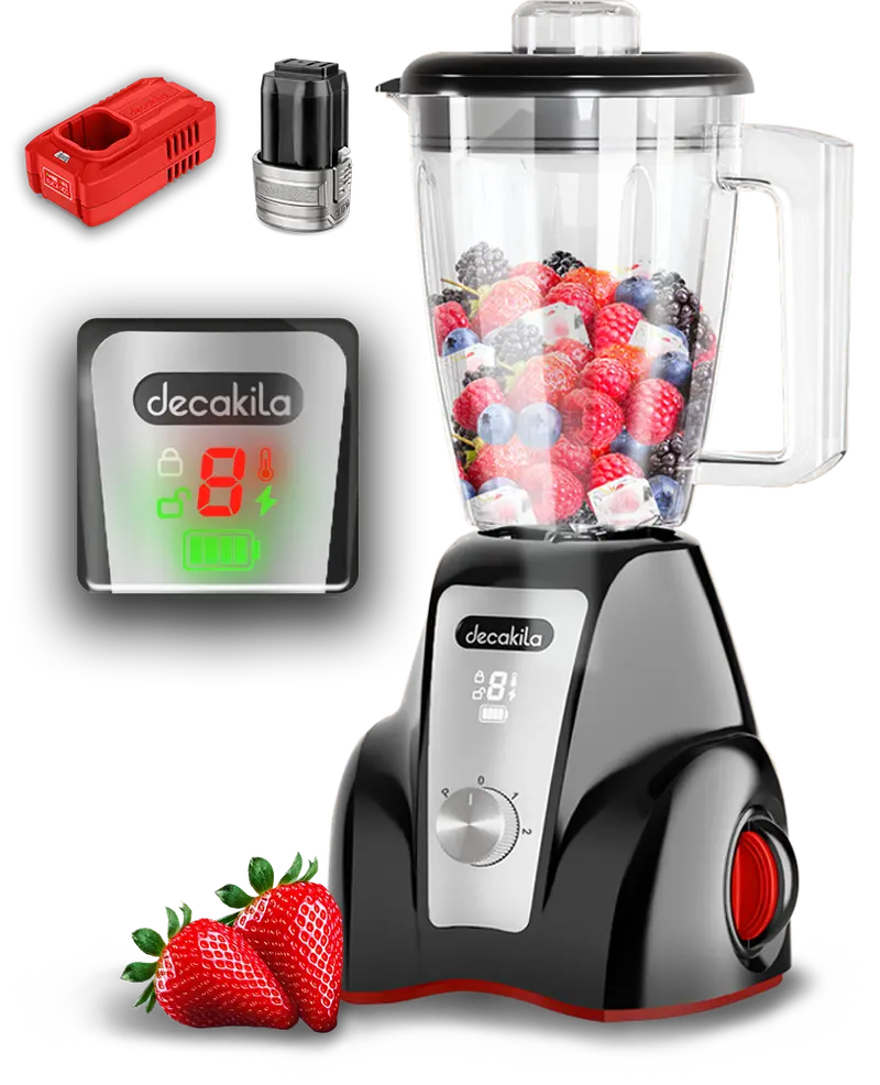 Decakila 16V Cordless Blender – 1.5L Capacity, Compact Kit 1