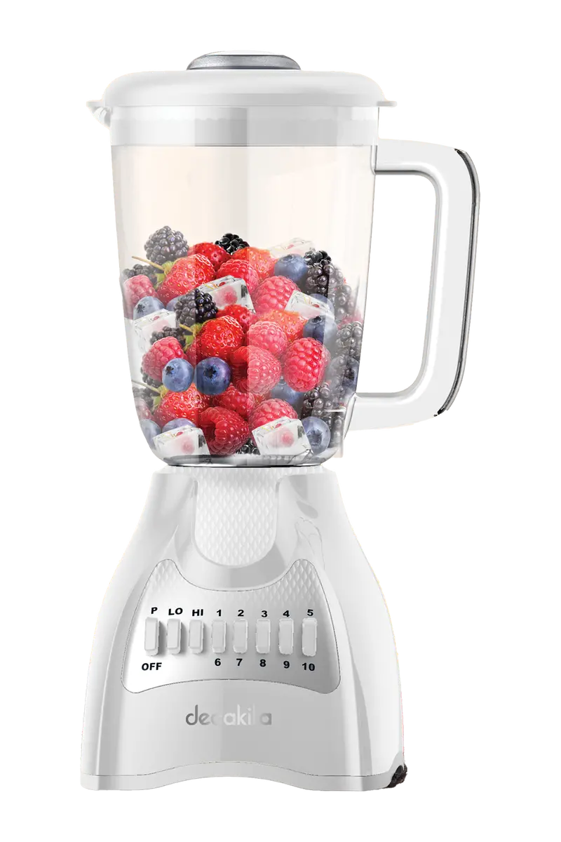 Decakila 2-Speed Stand Blender – 650W Motor, 1.5L Bpa-Free Jar, Black 1