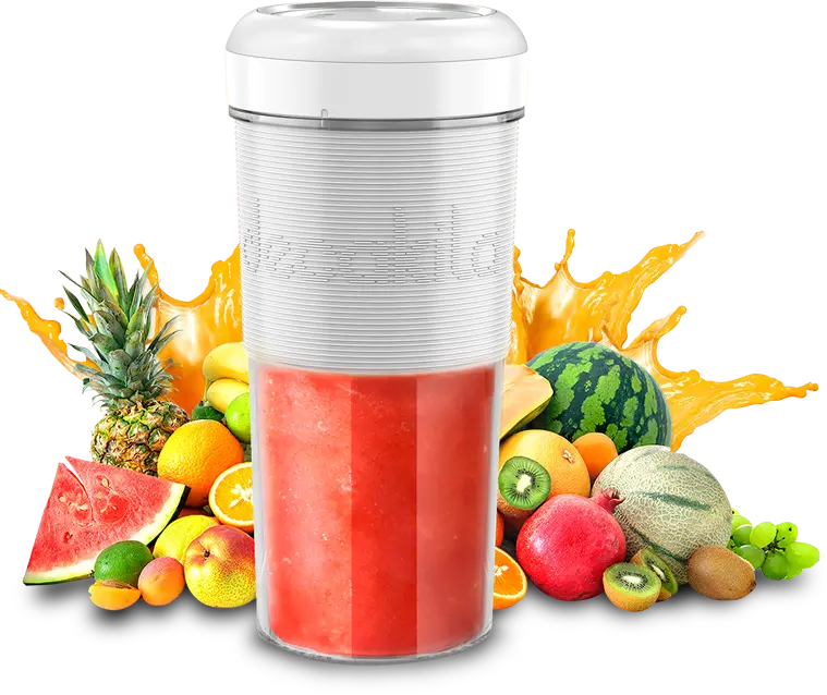 Decakila 7.4V Portable Cordless Blender – 300Ml Capacity, White 1