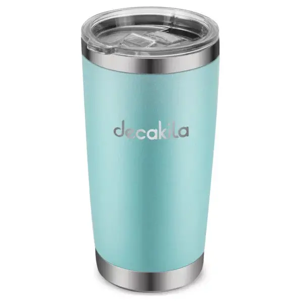 Decakila Blue Vacuum-Insulated Mug Tumbler – 12Oz Travel Cup With Lid 1