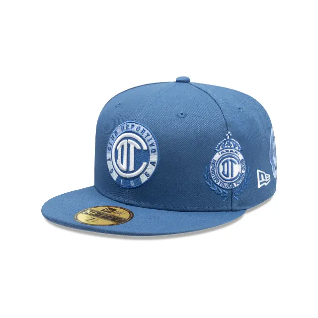 Deportivo Toluca Fc History Collection Blue 59Fifty Fitted Cap 1