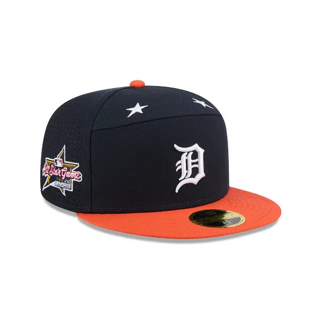 Detroit Tigers 2025 Mlb All-Star Game Premium 59Fifty Split-Panel Hat 1