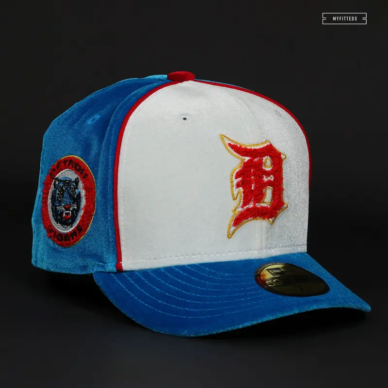 Detroit Tigers Chenille Overlay Doraemon Tribute Elite Series New Era Cap 1