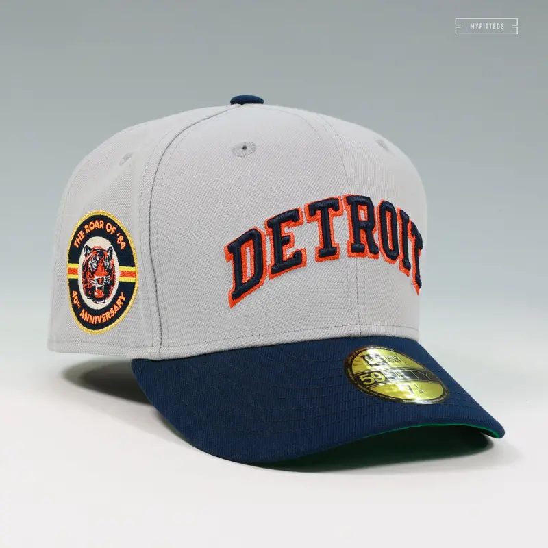 Detroit Tigers 'Road The Roar Of ’84' 40Th Anniversary Snowy Owl Fitted Hat 1