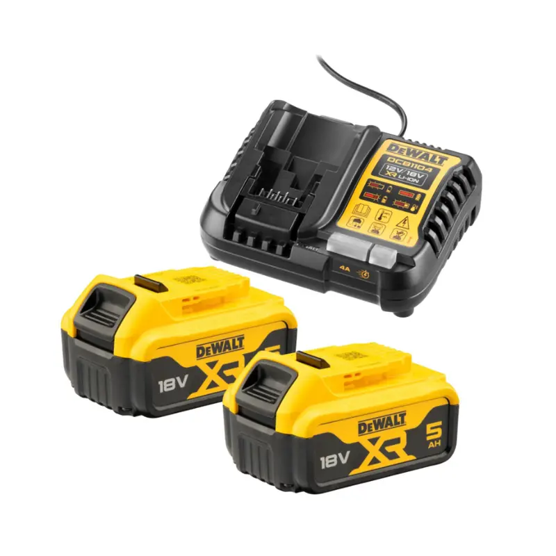 Dewalt Dcb185 5Ah Xr 18V Battery + Multi-Voltage Charger Kit 1