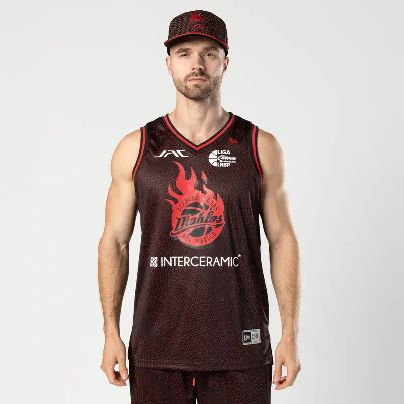 Diablos Rojos Player-Style Away Jersey – Lnbp Basketball 1