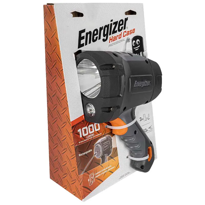 Energizer Rechargeable Spotlight – Hard-Case Design, 1000 Lumens Output 1