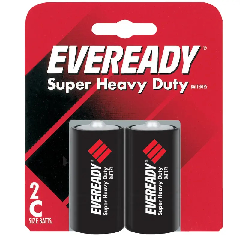 Eveready Super Heavy Duty Carbon-Zinc Aa Battery – Long-Life General Purpose (2-Pack) 1