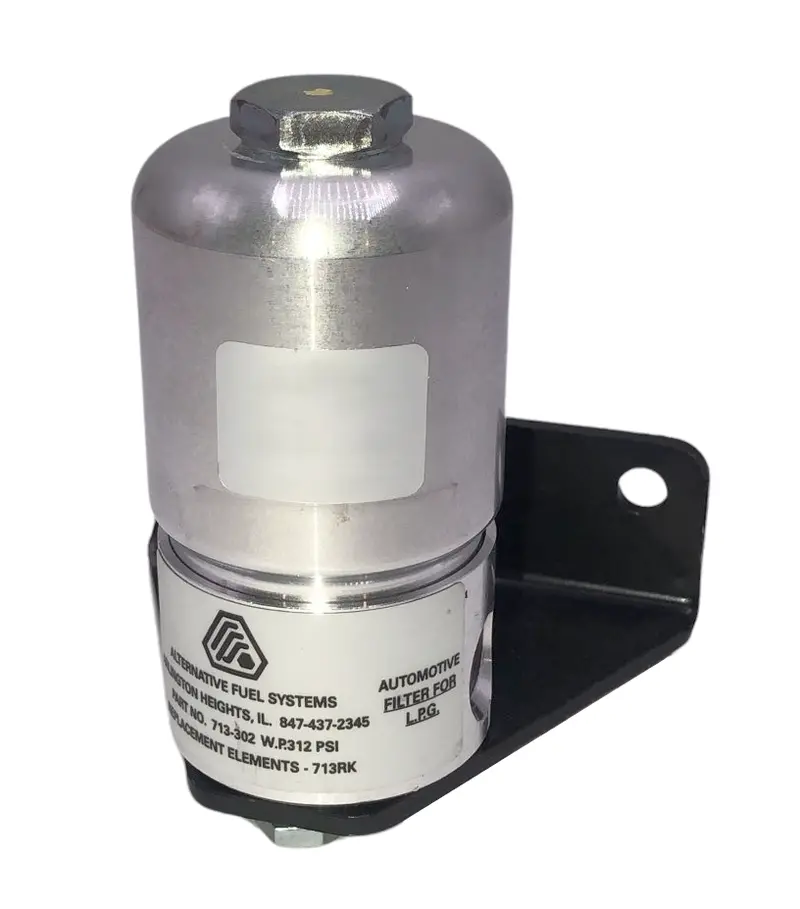 F-830 Inline Bulkhead Fuel Filter — 1/4" Npt, Designed For Propane/Lpg Systems (Marvel Schebler Rf-8 / Impco Compatible) 1