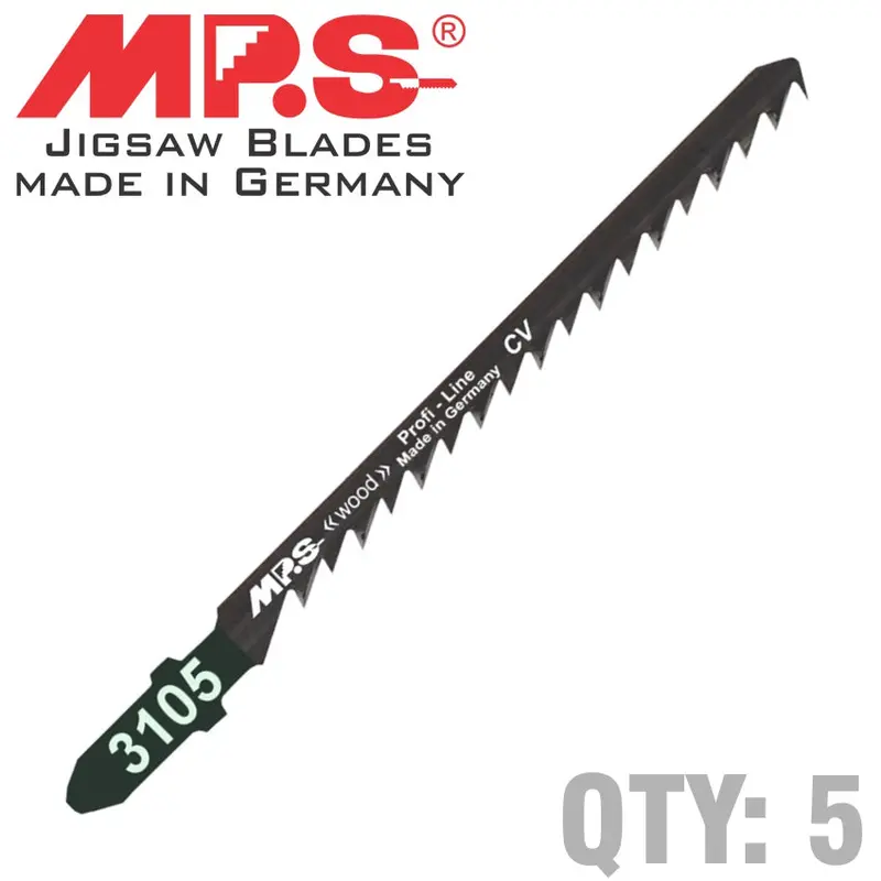 Fine-Scroll T-Shank Blade For Wood – 6 Tpi Detailed Curves 1