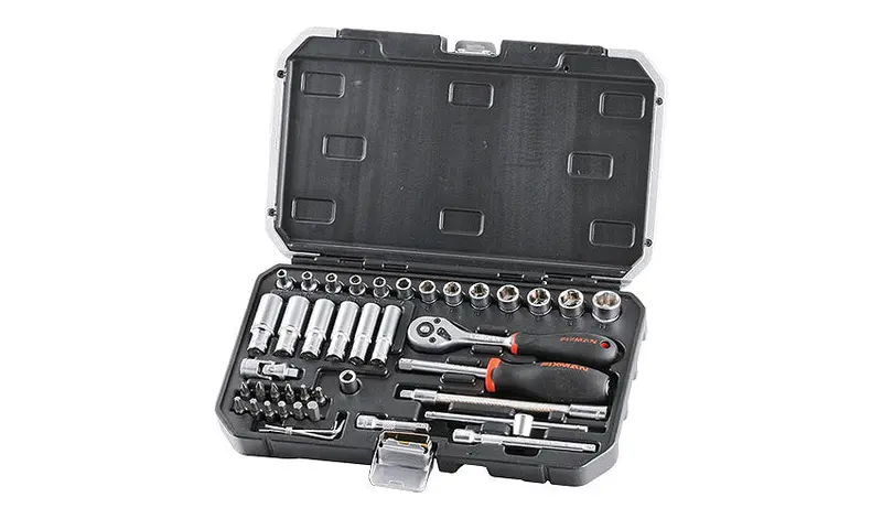 Fixman 42-Piece 1/4-Inch Drive Socket Set 1
