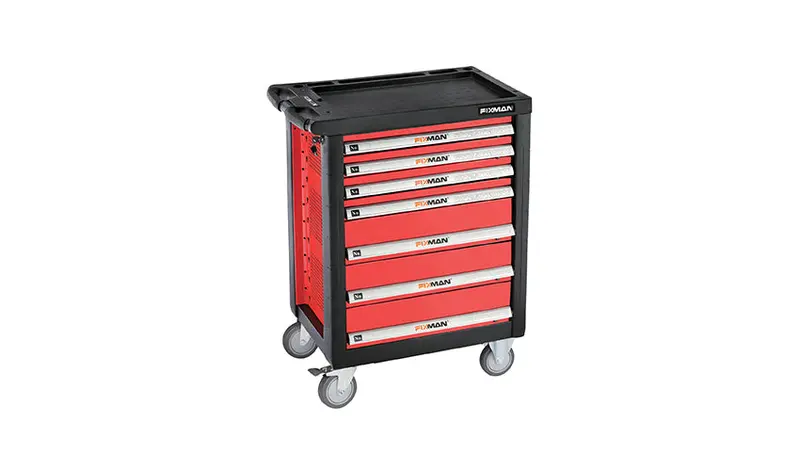 Fixman 7-Drawer Mobile Roller Cabinet – Empty (958×766×465 Mm) 1