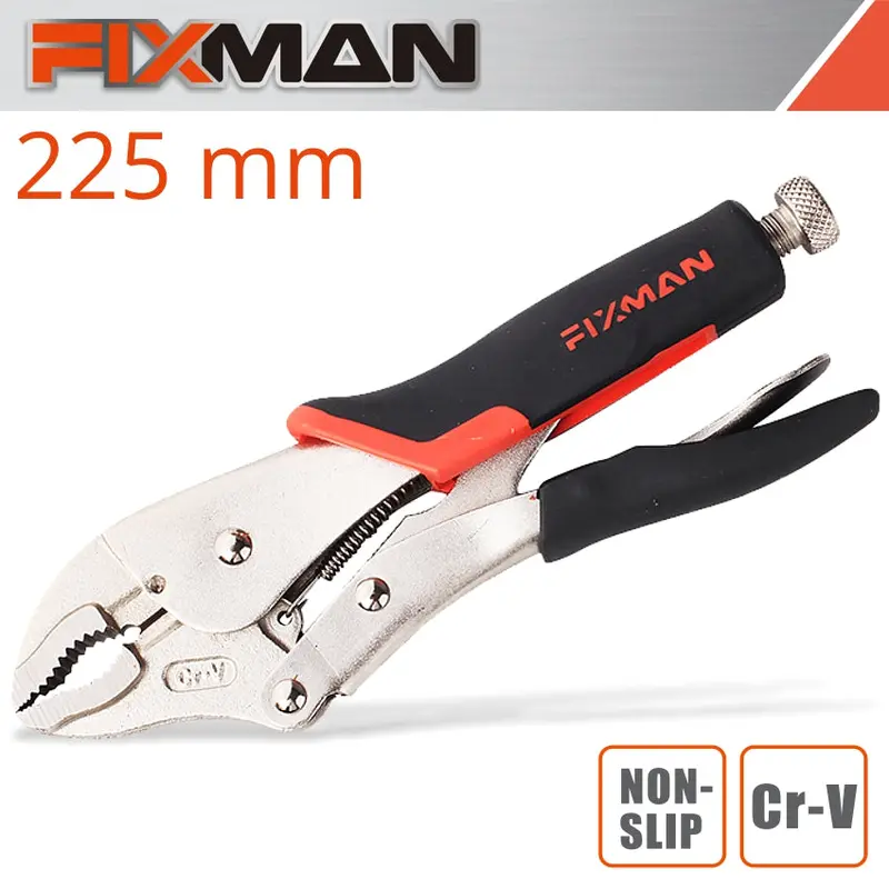 Fixman Curved-Jaw Locking Pliers – 10 Inch (250 Mm) 1