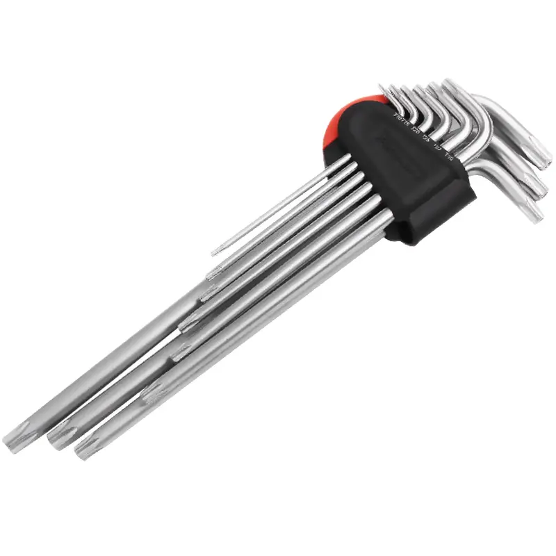 Fixman Extra-Long Torx Bit Set — 9-Piece (T10 To T50), Ergonomic Handle 1