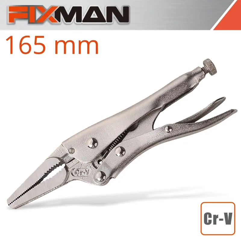 Fixman Long-Nose Locking Pliers – 6 Inch (165 Mm) 1