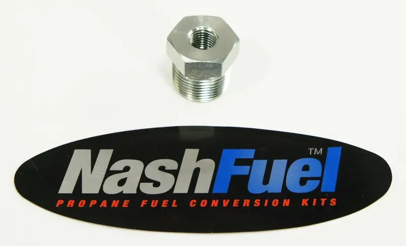 Gas Line Hex Bushing – 3/4" Male Pipe Thread To 1/4" Female Pipe Thread 1