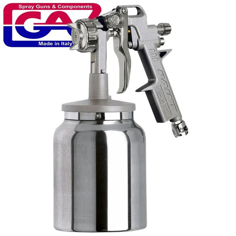 Gav High-Pressure Spray Gun – Aluminum Body, Lower Cup 1
