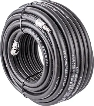 Gav Industrial Rubber Air Hose – 10Mm X 30M With Quick-Release Coupler 1