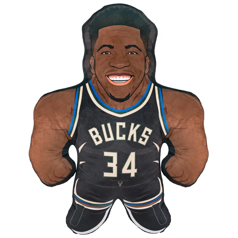 Giannis Antetokounmpo Milwaukee Bucks 24-Inch Bleacher Buddy Plush Figure 1