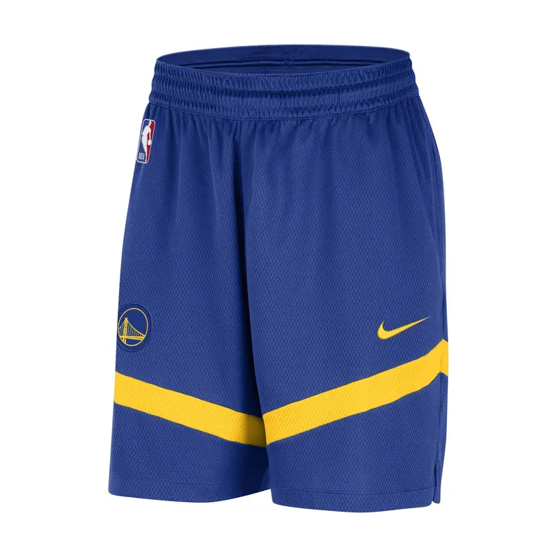 Golden State Warriors Icon+ Dri-Fit Practice Shorts For Men 1