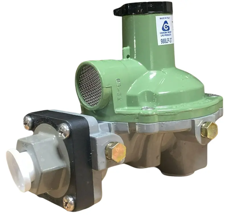 Guardian Compact Lpg Regulator – 988Lp-37, 1/2" Npt Backmount, Second-Stage Propane Control 1