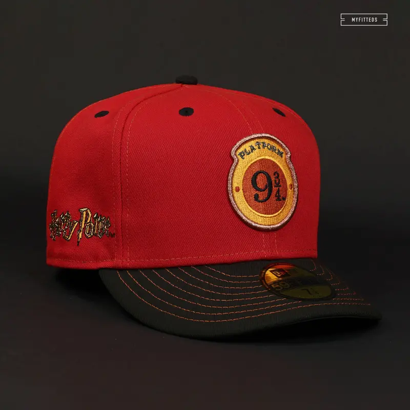 Harry Potter King'S Cross Platform 9¾ & Hedwig Inspired New Era Fitted Cap 1