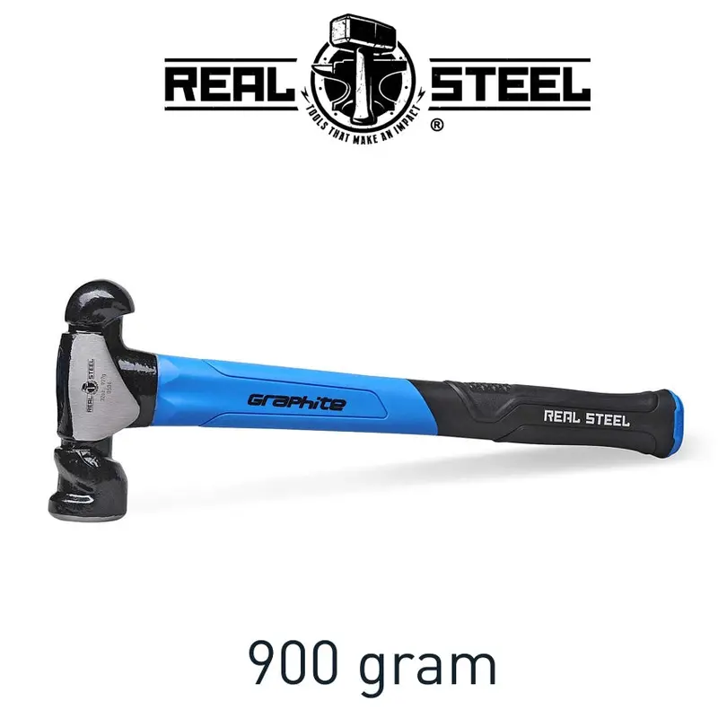 Heavy Ball Pein Hammer – 900G (32Oz), Graphite Handle, Industrial Use 1