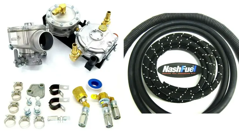 Heavy-Duty Propane Conversion Kit – 100 Hp Rating, Fits Forklifts, Generators, And Tractors (75 Kw) 1