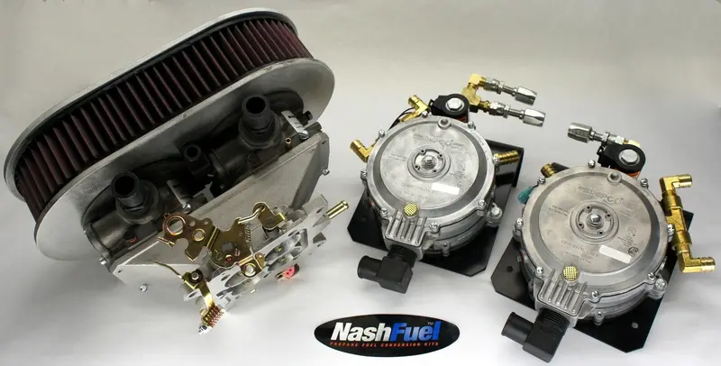 High-Performance V8 Propane Conversion Kit – Holley 650Hp Throttle Body System 1