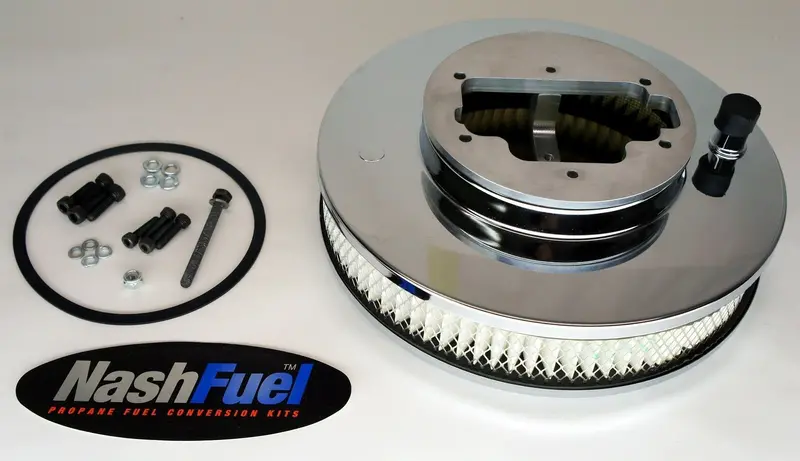 Holley Air Cleaner & Filter Adapter Kit For Weber 32/36/38 Carburetors – 5-1/8" Mounting 1