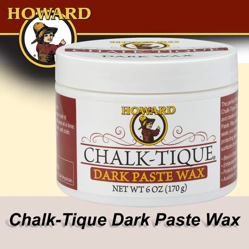 Howard Chalk-Tique Dark Wax – 177 Ml Matte Ebony Antiquing Wax For Chalk Paint 1