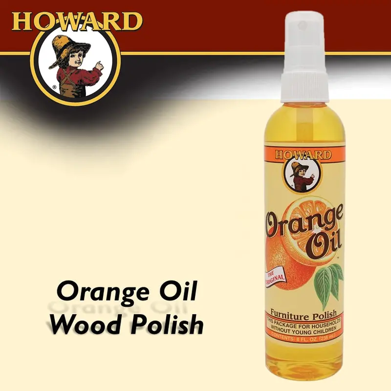 Howard Orange Oil Natural Furniture Polish Liquid 1