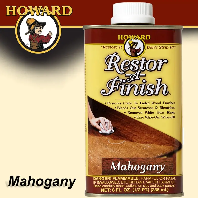 Howard Restor-A-Finish Mahogany Finish Restorer (237 Ml) 1