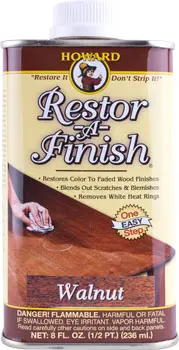 Howard Restor-A-Finish Walnut Wood Tone Refinishing Agent (237 Ml) 1